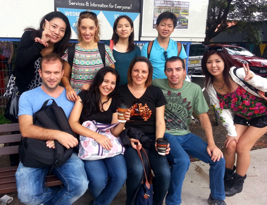The ILSC Group at Marrickville Market The ILSC Group at Marrickville Market