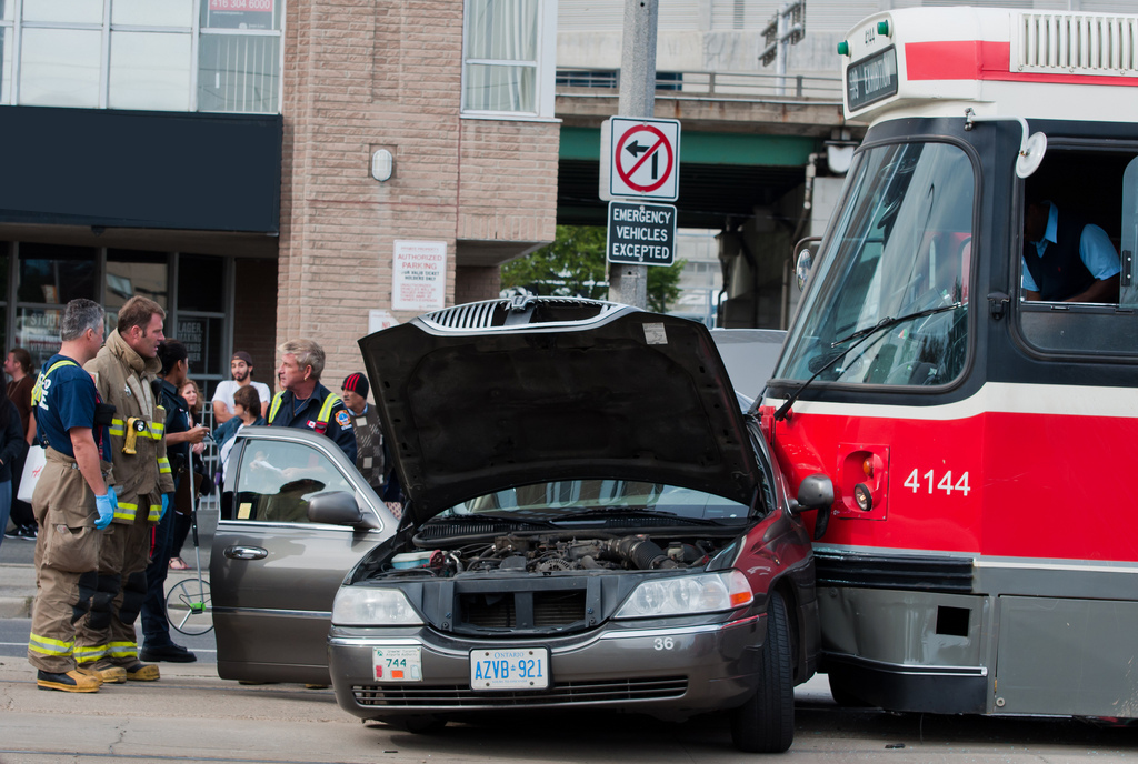 Accidents can happen. Photo credit: Flickr user Mitchell Gerskup