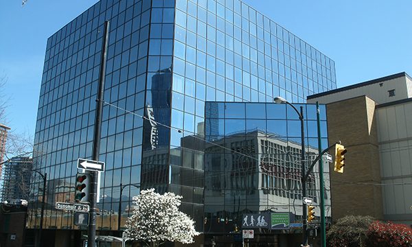 Vancouver Community College campus in downtown Vancouver, British Columbia.