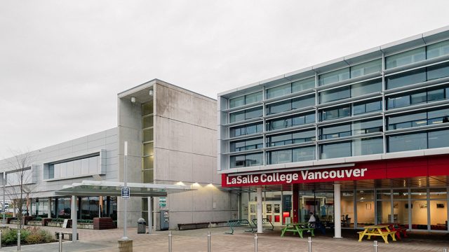 La Salle College Vancouver building exterior.